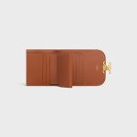SMALL FLAP WALLET TRIOMPHE IN TRIOMPHE CANVAS TAN - Image 4